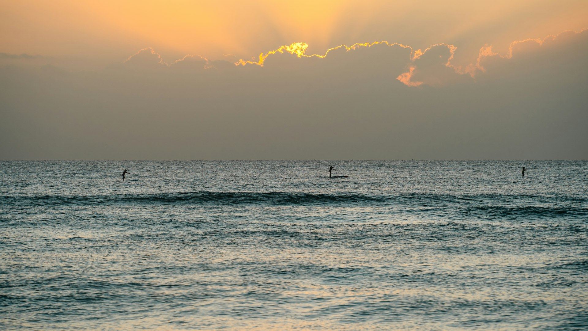 Calm sunrise over the ocean symbolizing hope and renewal